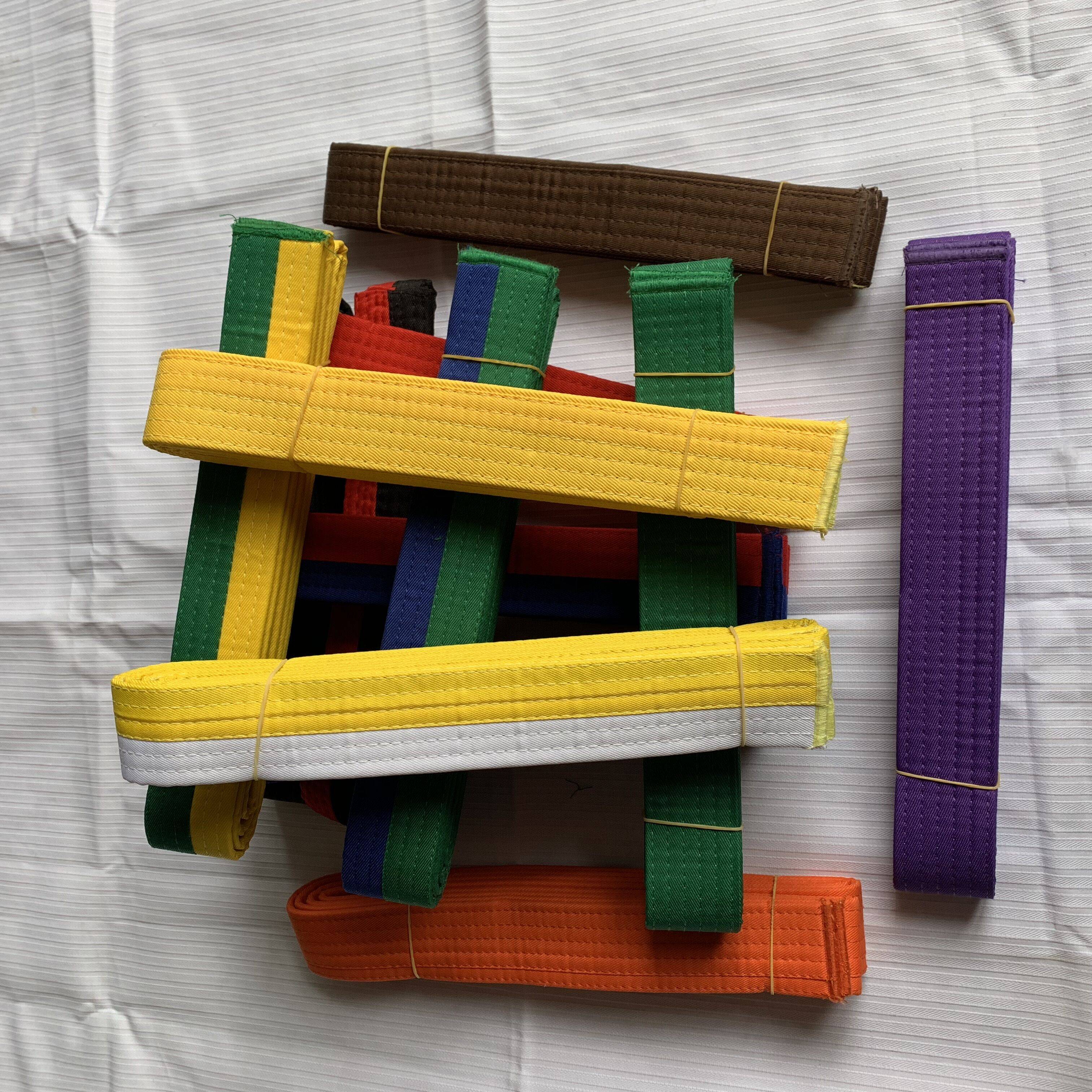 Taekwondo belts, taekwondo belts, taekwondo belts, karate, judo belts, custom embroidered belts