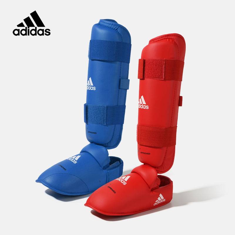 Adidas Adidas Karate -handed Legard Anti -tibia Professional Foot Tibu's Anti -Leg Board WKF Certification