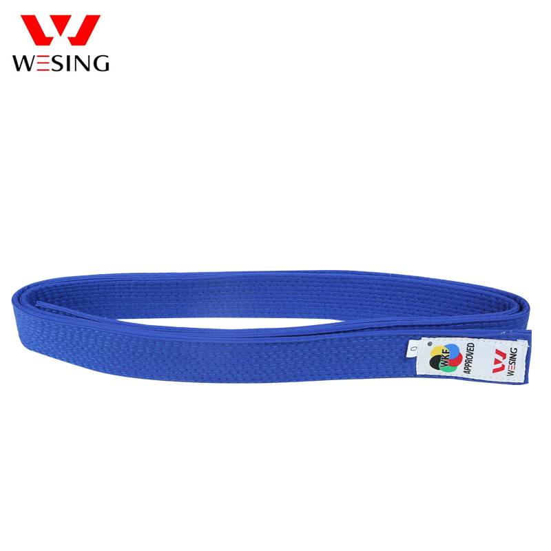 Nine -day Shan Kaishi Belt WKF Certification Adult Children's Professional Competition Taekwondo Training Belt