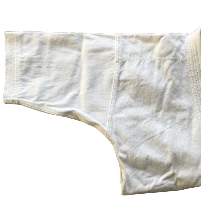12 ounces of empty door clothing pure cotton thick canvas empty -handed channel seven -point sleeve pole real version