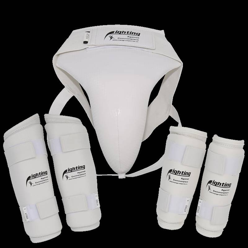 Kangrui Taekwondo's arm protection leg protection combination of empty -handed elbow martial arts combat adult children's sports gear