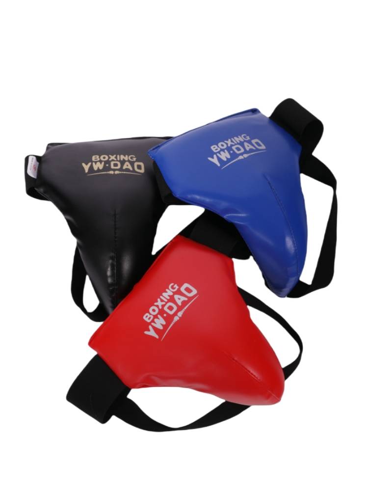 Yuanwu Dao San fights the crotch protector, the male and female boxing crotch, the crotch karate, the crotch load, the elasticity of Taekwondo