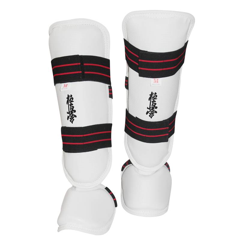 The empty -handed road is really PU legs to protect the back of the instep, the back of the thick Thai boxing, the child adult protective calf tibia fight