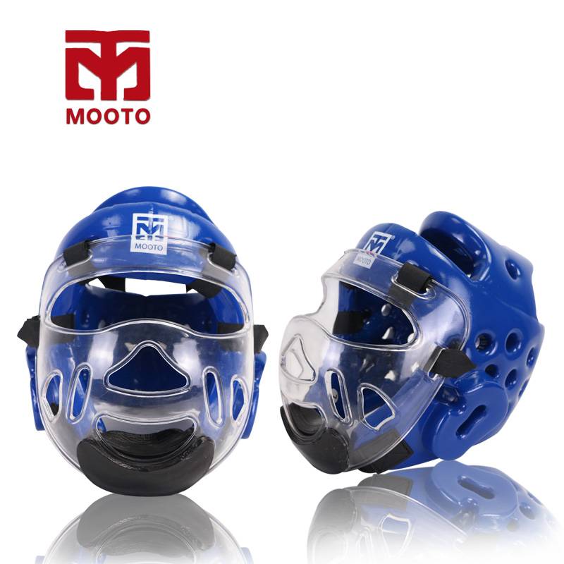 MOOTO Taekwondo Protective Face Protective Mask Kaifen Face Lord Protective Helmet Mask is strong