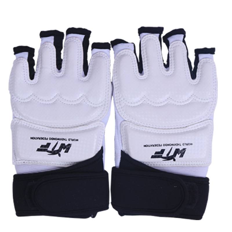 Taekwondo gloves, child taekwondo protection, half-finger karate gloves