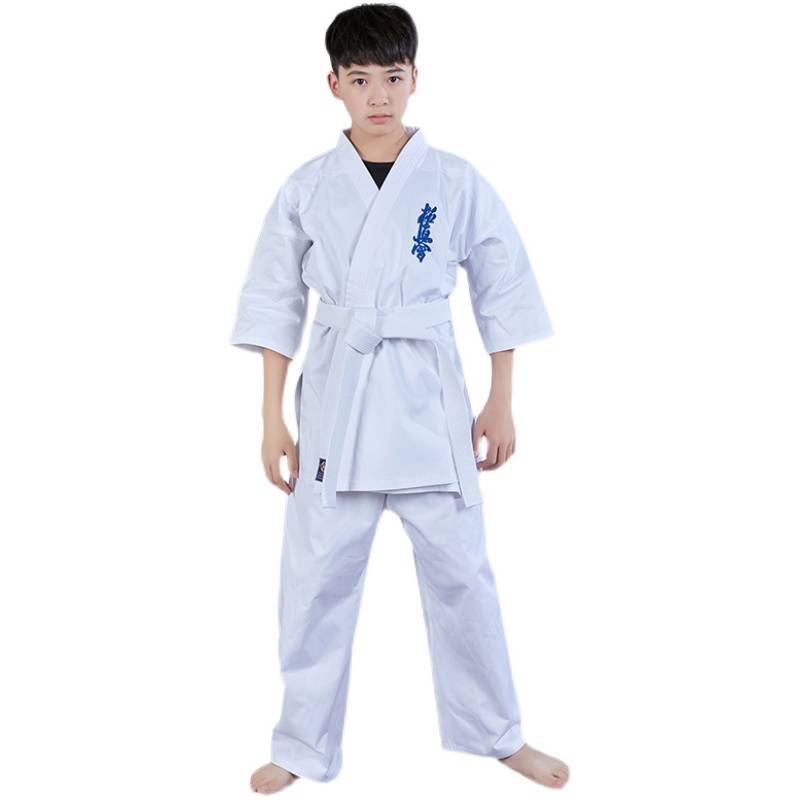 Extremely empty -handed door clothing training service canvas polyester cotton all -cotton tunnel children's children and women