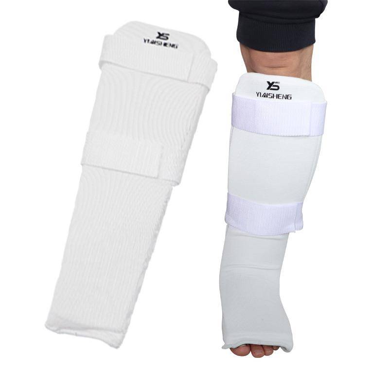 The new thickened extremely really can protect the legs karate and fasten the boxing Muay Thai boxing feet, the tibia tubbing