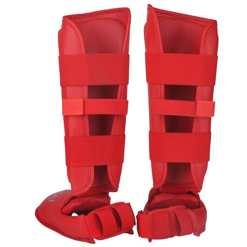 Newly sent karate legs to protect the legs and feet and protect the arm, the foot protector, the karate guard, Taekwondo, taekwondo, the legs and the arms