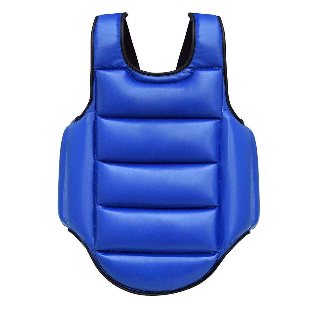 Thickened adult karate loose busty children, Taekwondo, boxing training soft elastic protective gear can be worn on both sides