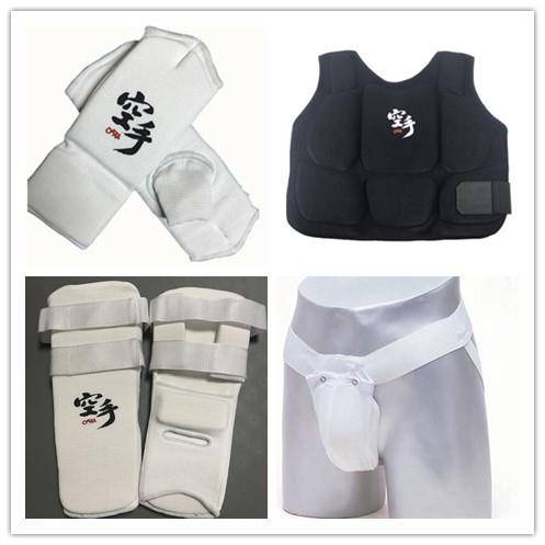 The new thickened version is really empty -handed fisting legs, leg protection, taekwondo -legged titan boxing guard fighting