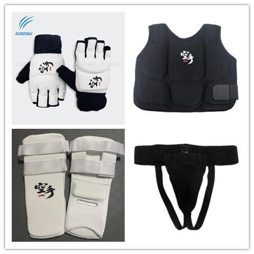 The new thickened version is really empty -handed fisting legs, leg protection, taekwondo -legged titan boxing guard fighting