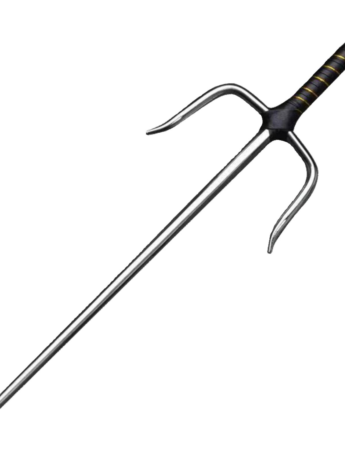 Three pieces of fork fork in steel, ten hands fork in karate
