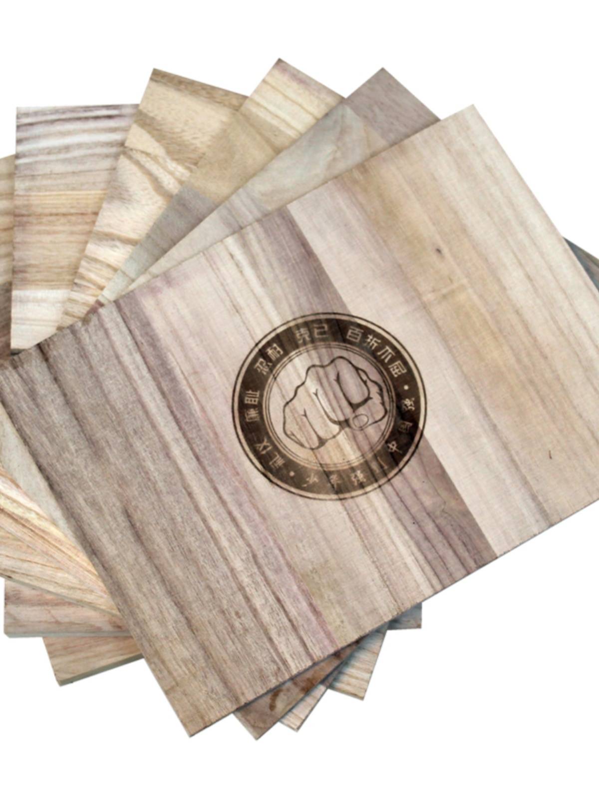 Guangzhou Xiangpai Taekwondo Performance Board Standard Standard Broken Wooden Board Children's Road Sleeping Wudao Training Kung Fu