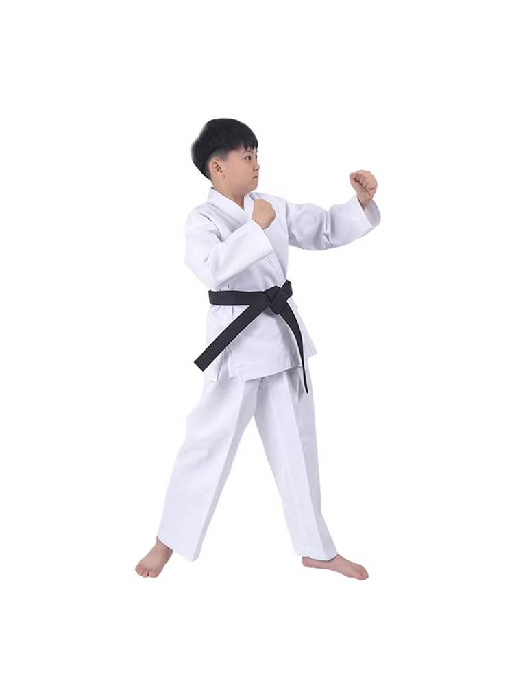 Zhuo Ao Pure Cotton Children's Adult Karate Towers Men's Women's Training Server Sleepy Hand -Douchang clothing Taekwondo clothing can be customized