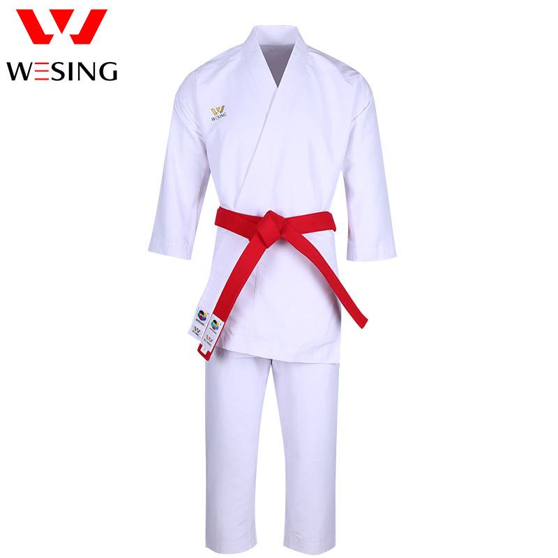 Nine -day Shankang Hand Hand Data Performance Server Karate Competition Set Merchants Sky Men and Women Training Clothing