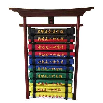 10-storey wood belt stretcher + unilateral embroidery belt
