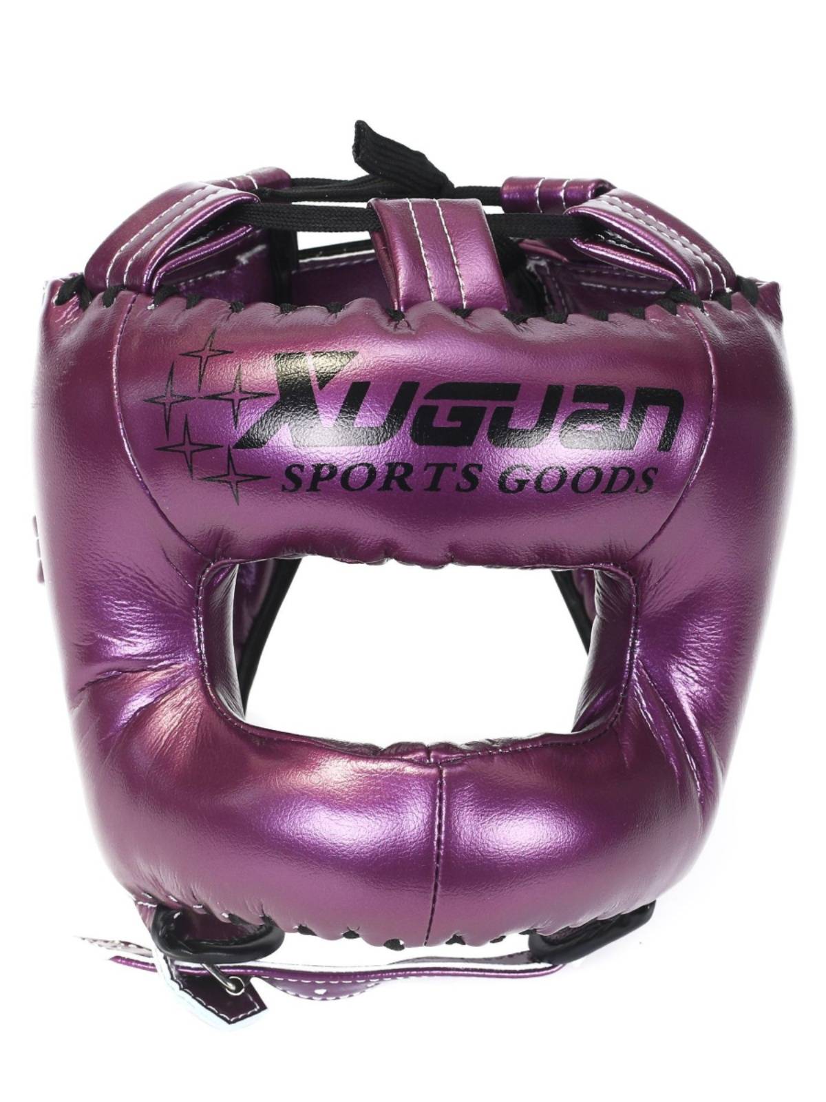 Beylon closed full -protective scattering helmet Boxing head protective adult Thai Thai karate thickened helmet