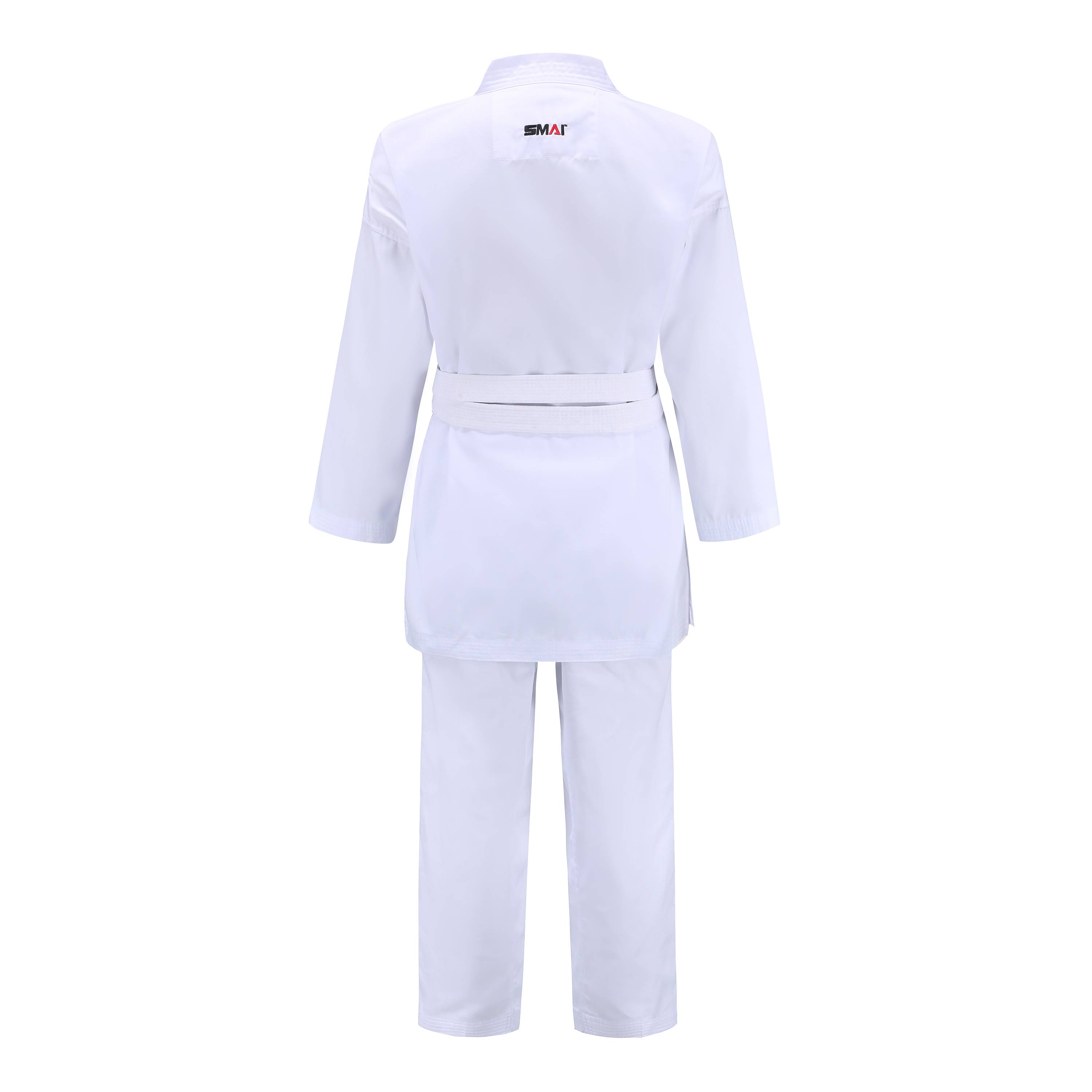 SMAI chest red label embroidery cotton diagonal fabric karate channel WKF authentication men's and women's training uniforms