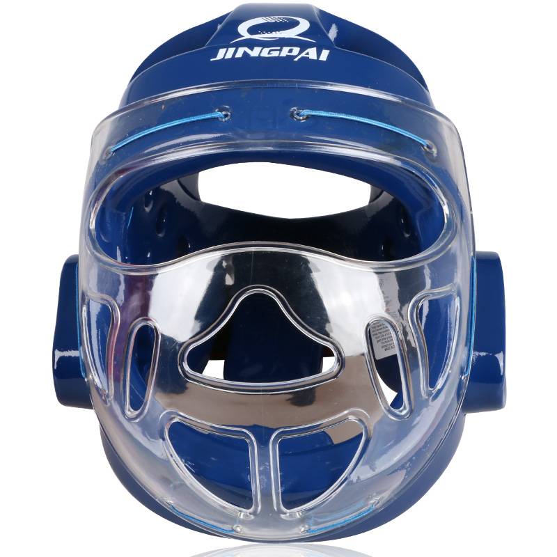 Competitive children's Taekwondo face helmet helmet to protect the head and protect the head of the adult karate helmet jacket
