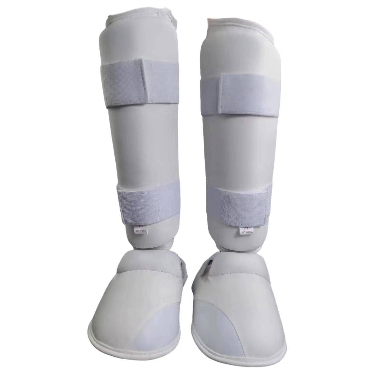 The school chooses genuine karate legs to protect the back of the back adult children's professional competition training gear new