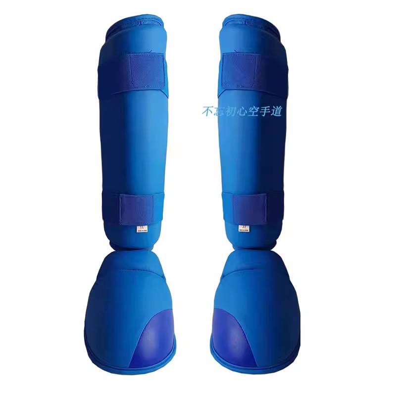The school chooses genuine karate legs to protect the back of the back adult children's professional competition training gear new