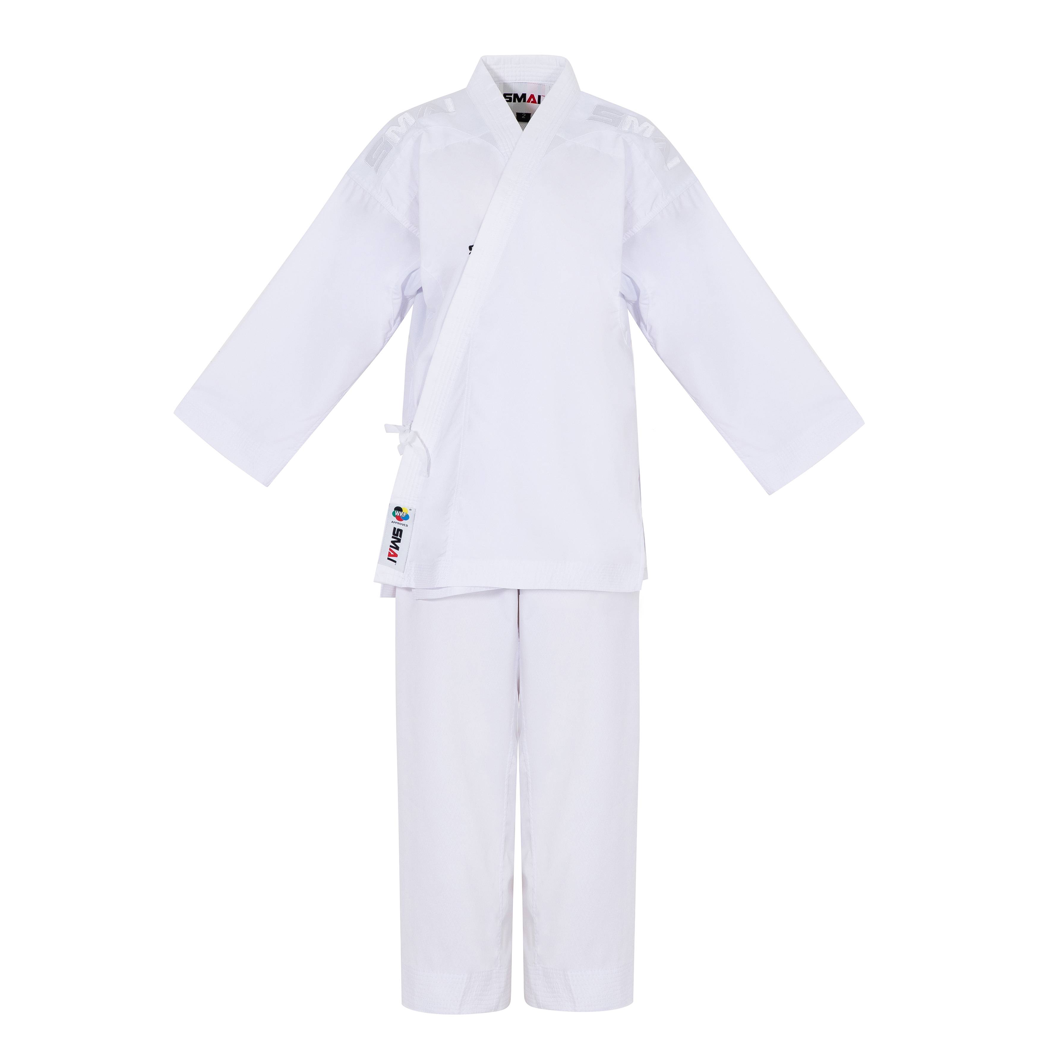SMAI Golden Standard Karate Group Hand Service New fast -drying red blue and white shoulder embroidery training competition WKF certification