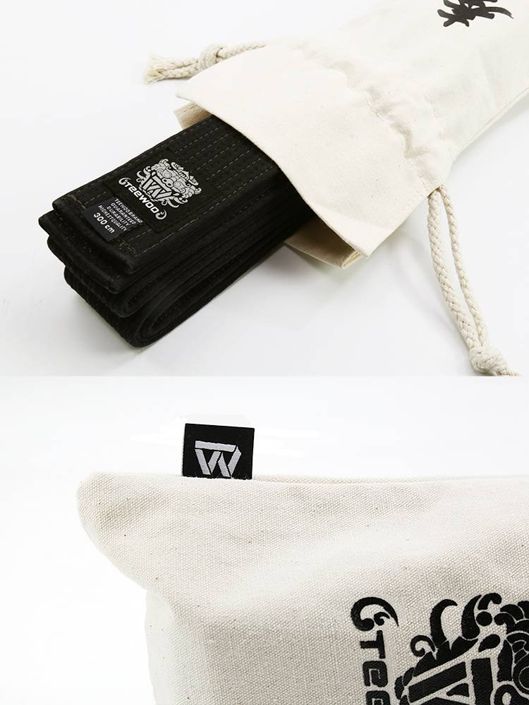 Doo-chan, Taki Moo-kun, a joint karate karate karate karate karate double-band protection kit, and a sling bag