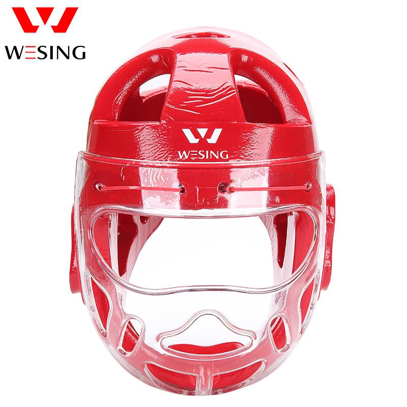 Nine -day Shankang Hander Handbars helmet care adult children Taekwondo training mask helmet closed face protection gear