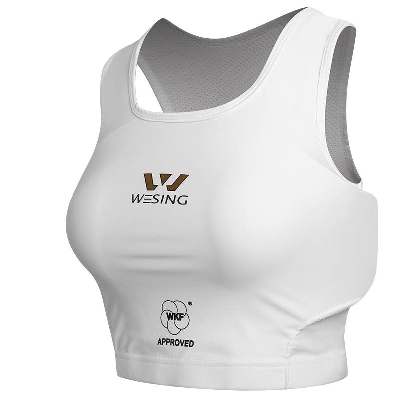 Nine -day Shan Shan Women's Karate Breast Protective Sports Training Competition Protective Breed Boxing Boxing Disposal