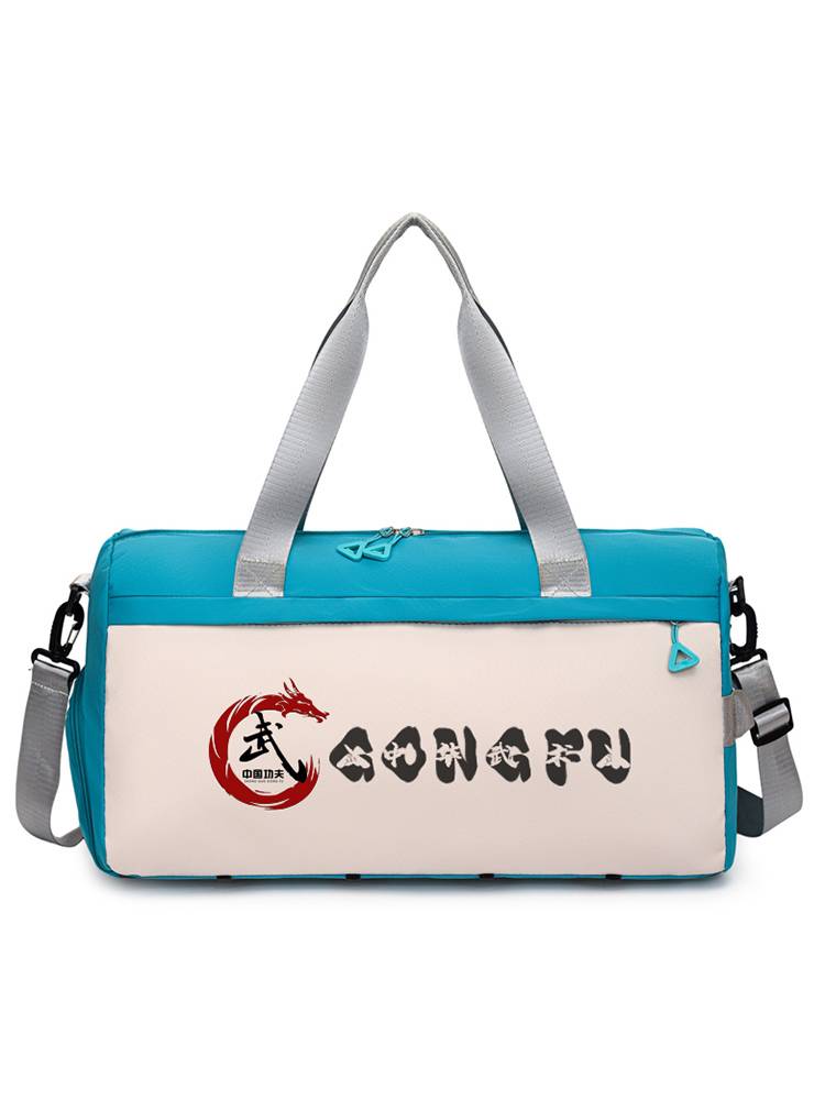 Large -capacity martial arts protective gear Boxing scattered handle training equipment storage bag fitness bag can be customized
