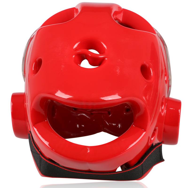 Competition Genuine Adult Children Taekwondo's head guards closed mask empty -handed head protection boxing scattering mask helmet