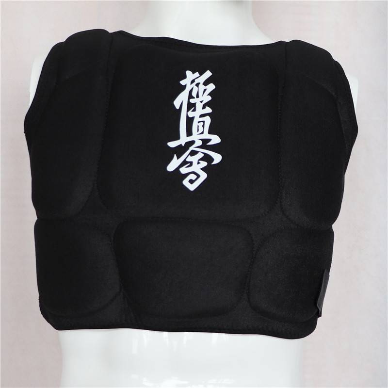 Extremely true children's karate chest care chest armor taekwondo -protective Sanda boxing men's and women's chest protection gear protection