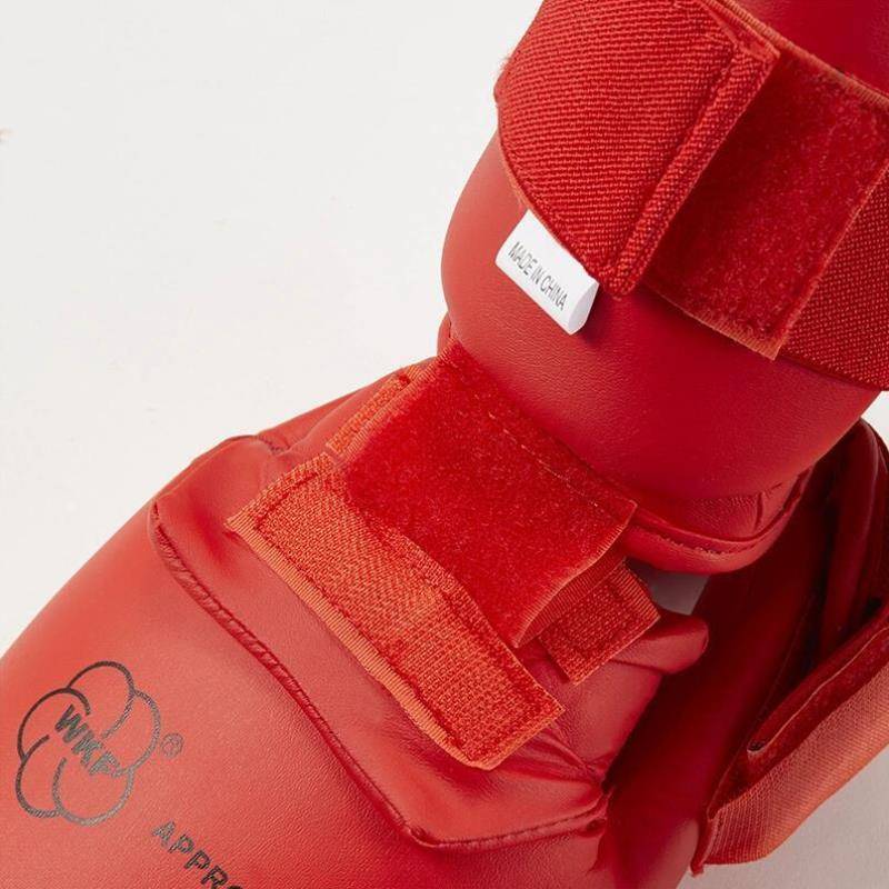 Thickened karate, leaving the legs to protect the legs, Taekwondo protects the calf very real fighting scattered boxing protective set foot suite