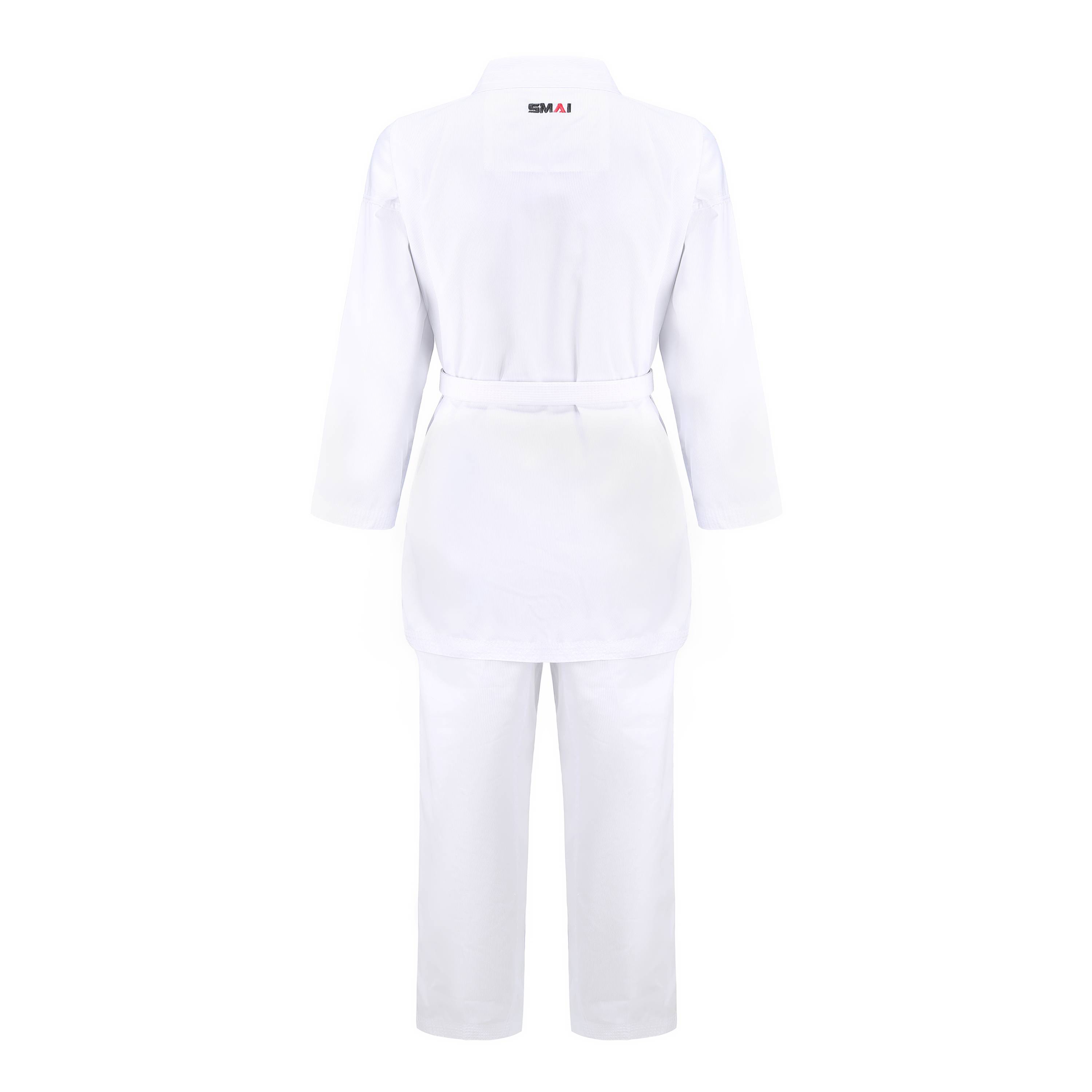 SMAI karate group hand -made cotton sloping fabric to send leucorrhea WKF certification competition uniforms of the designated brand