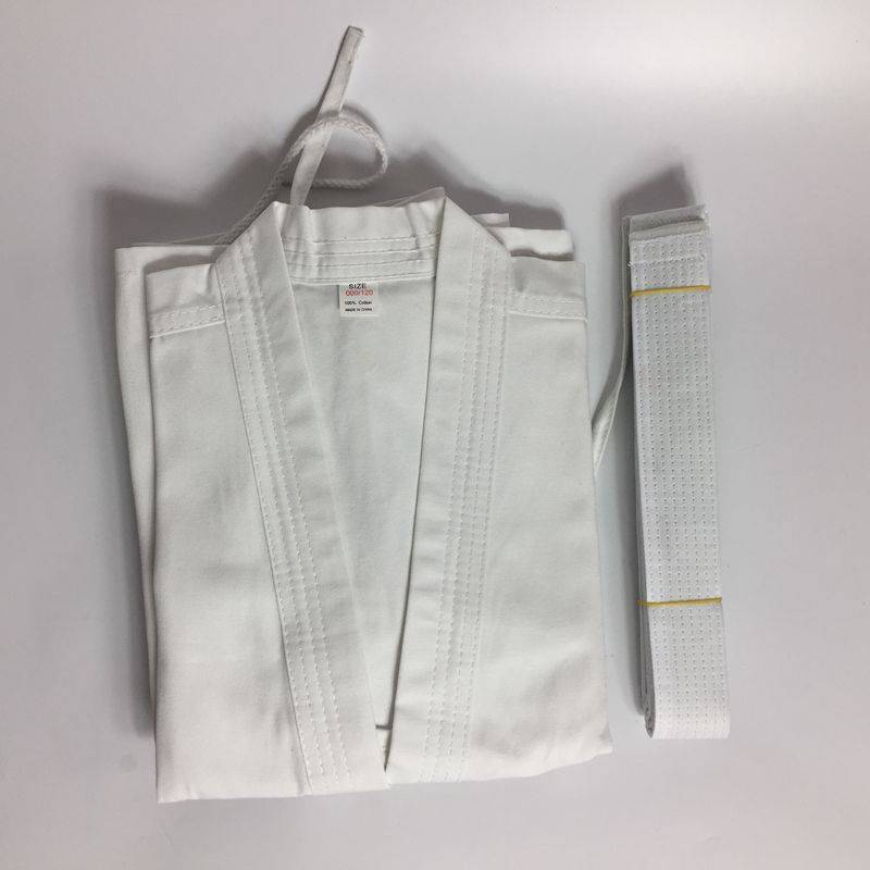 Canvas karate clothing pure cotton breathable sweat absorption 10 ounces