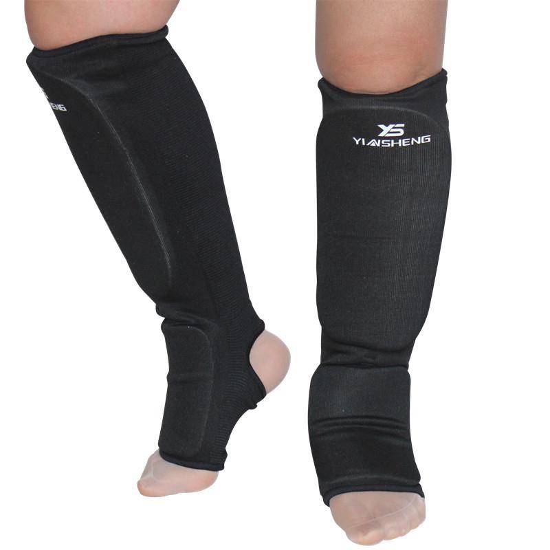 New empty -handed leg guard board taekwondo gear protection Sandu Thai boxing tibial tibius and leggings with feet and handles