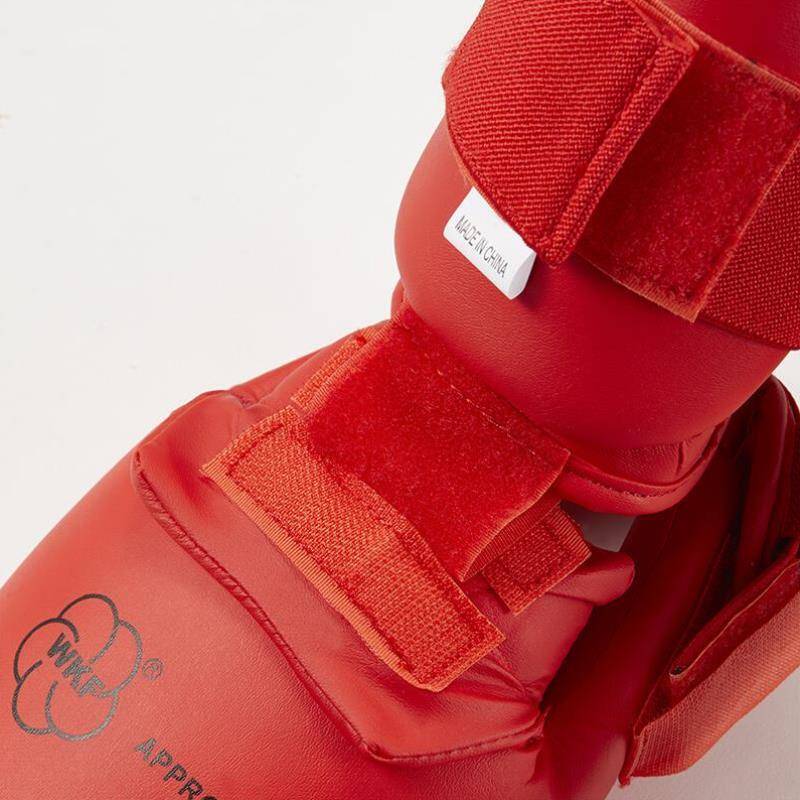 Thickened karate, leaving the legs to protect the legs, Taekwondo protects the calf very real fighting scattered boxing protective set foot suite