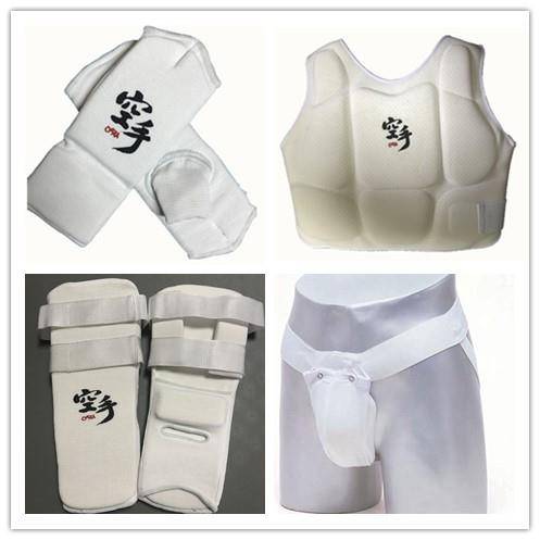 The new thickened version is really empty -handed fisting legs, leg protection, taekwondo -legged titan boxing guard fighting