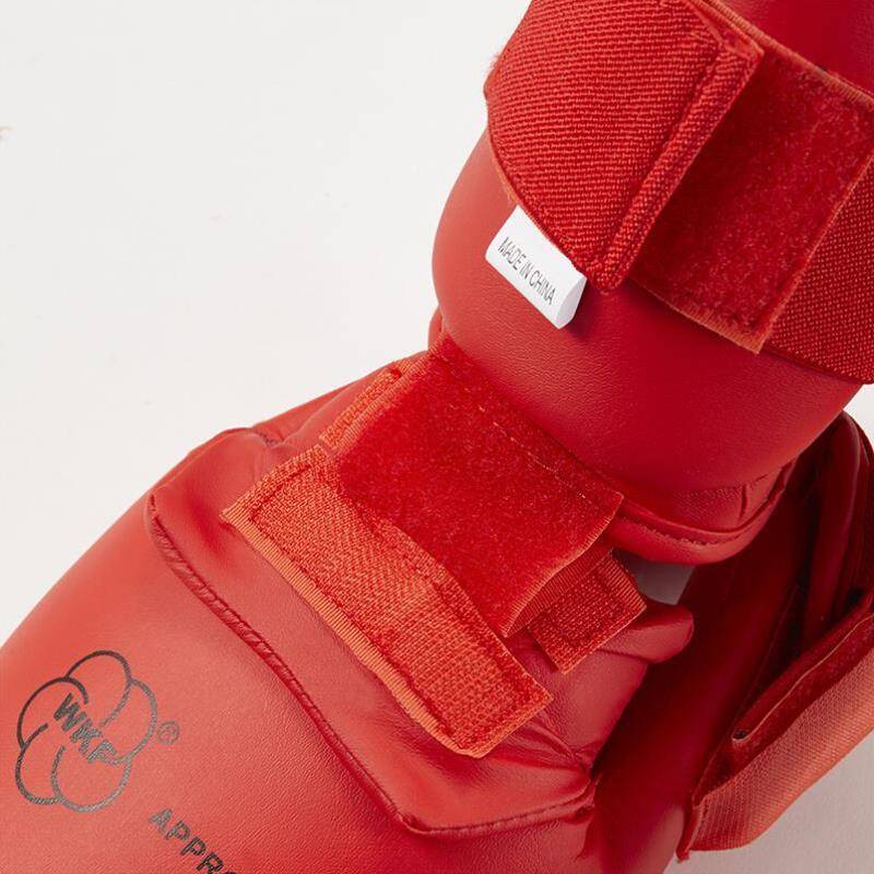 Thickened karate, leaving the legs to protect the legs, Taekwondo protects the calf very real fighting scattered boxing protective set foot suite