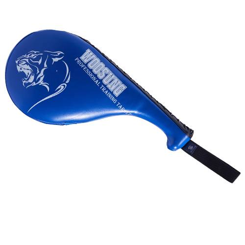 Scattered blue tiger head