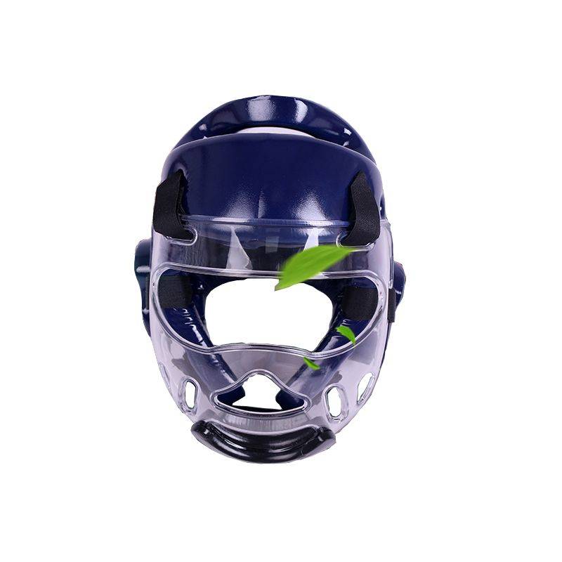 Kikiwondo children's adult Taekwondo helmets, masked head protections, karate boxing caps for children