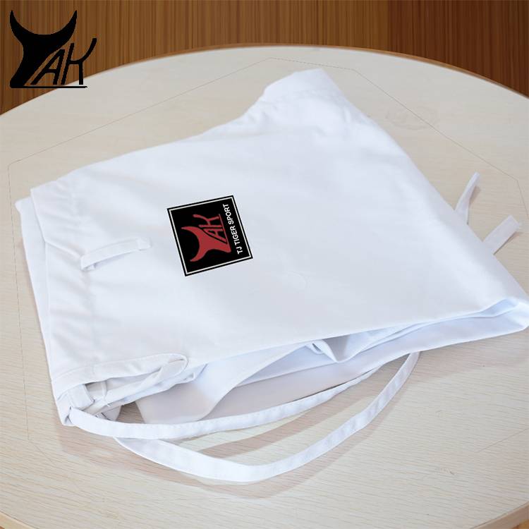 Canvas Cotton Cotton Pre -grinding Moso 10 ounces of Karate Witches WKF is really empty -handed. Children adults