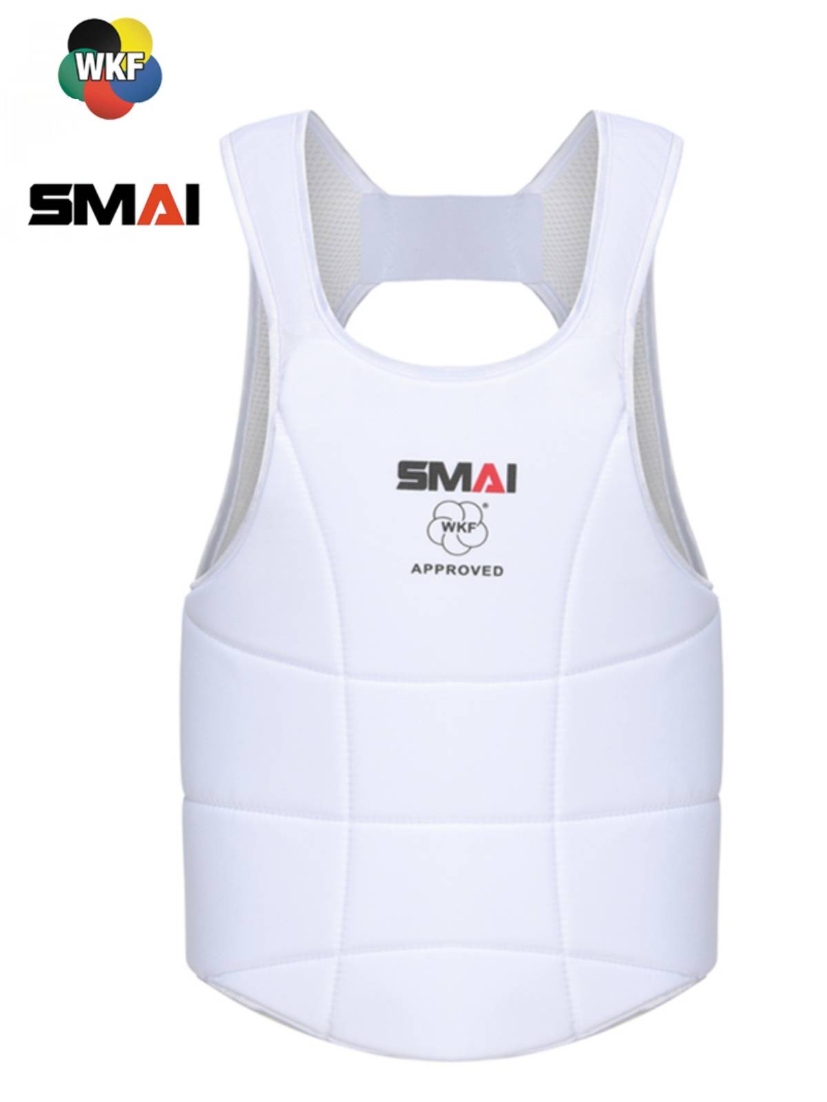 SMAI karate breast protection men's WKF armored female youth competition training protective protective Chinese air association designated brands