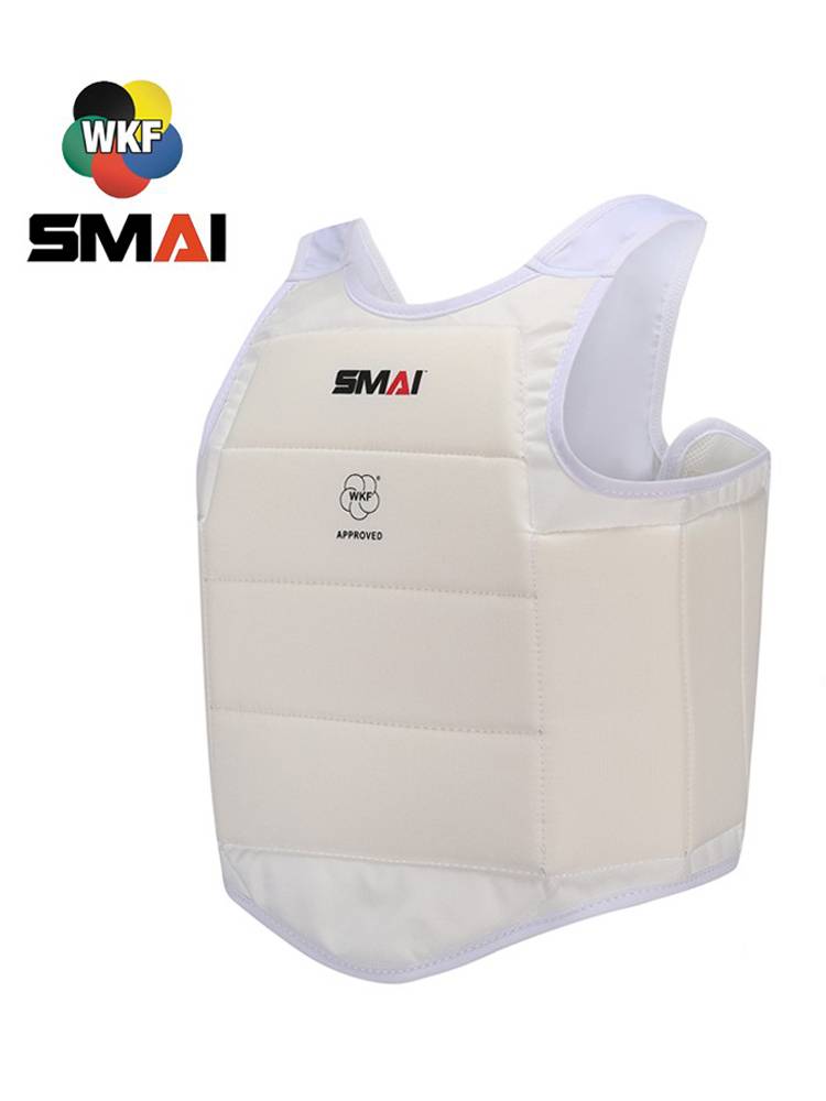 SMAI karate breast protection men's WKF armored female youth competition training protective protective Chinese air association designated brands