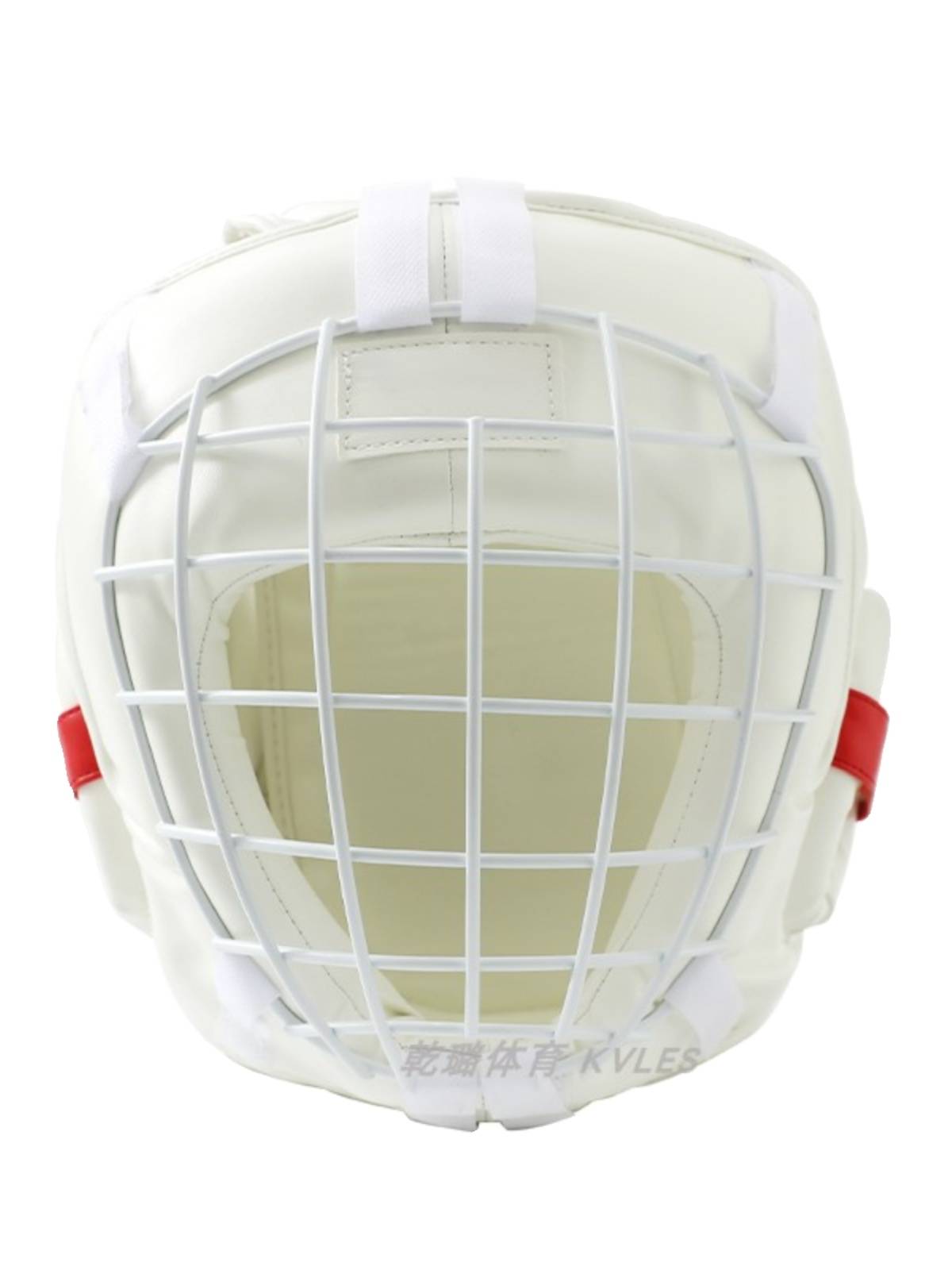 The new karate martial arts helmet iron net mask helmet helmet children's adult training competition is really the helmet