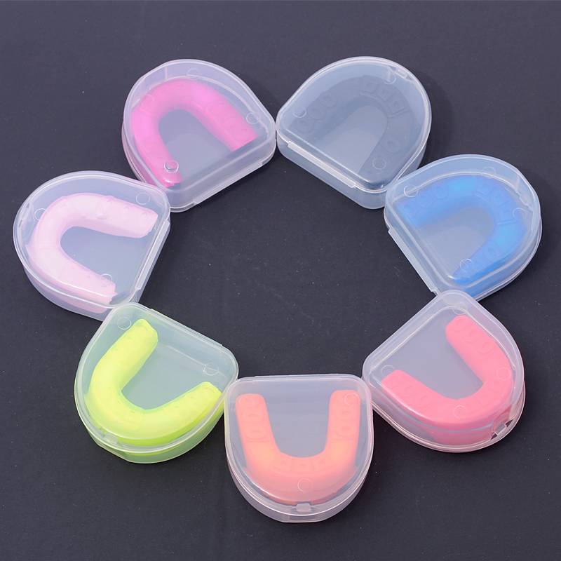 Basketball Boxing Sanda Luck Muay Thai Thai Boxing Taekwondo Single and Dual -layer Karate Transparent Care