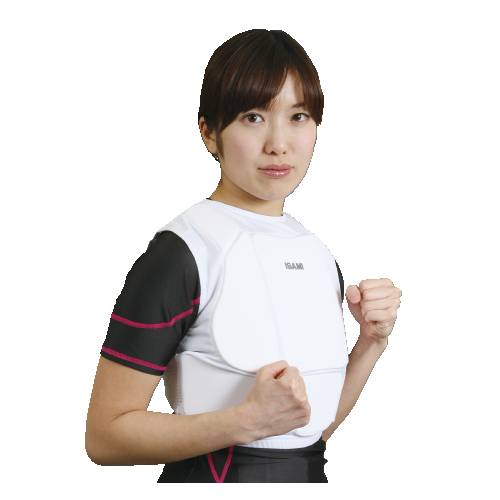 Emptyway in the open -handed chest, Japanese Direct Mail Real Agreement Museum Fighting Sanda Fighting Competition Professional Protective Protective