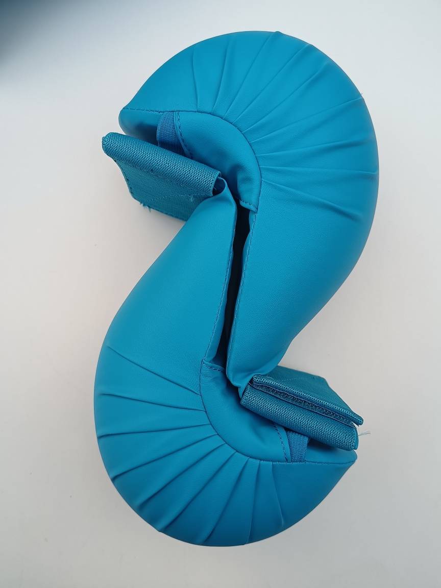 Karate/glove/gloves/sports/fitness/brand foundry factory/blue/no finger/