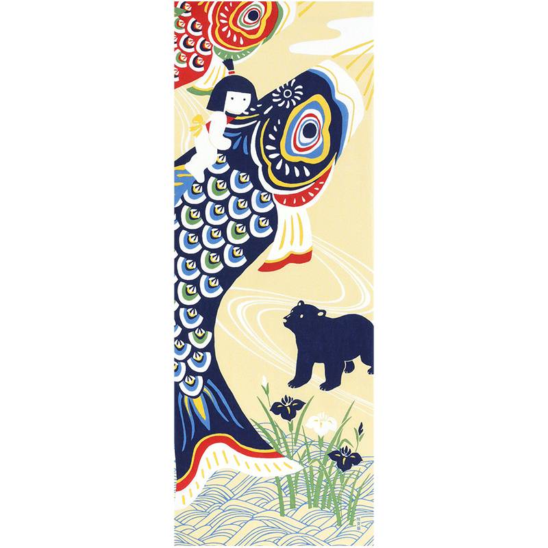 8 Carp Banner May 5 Boy Day Japanese Make -making Moso Head Scarf and Wind fabric hanging paintings Know the House