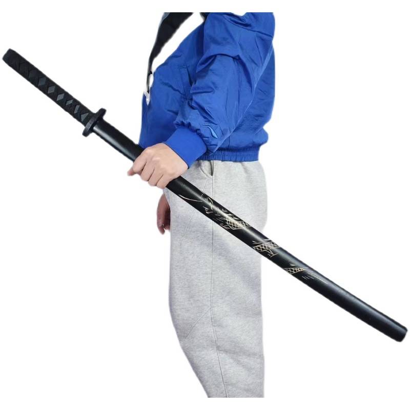 Bringing sheath samurai Blade Kimi Knife Children's Wooden Toys COS COS Prop Japanese -style swordsmoperly bamboo and wooden sword
